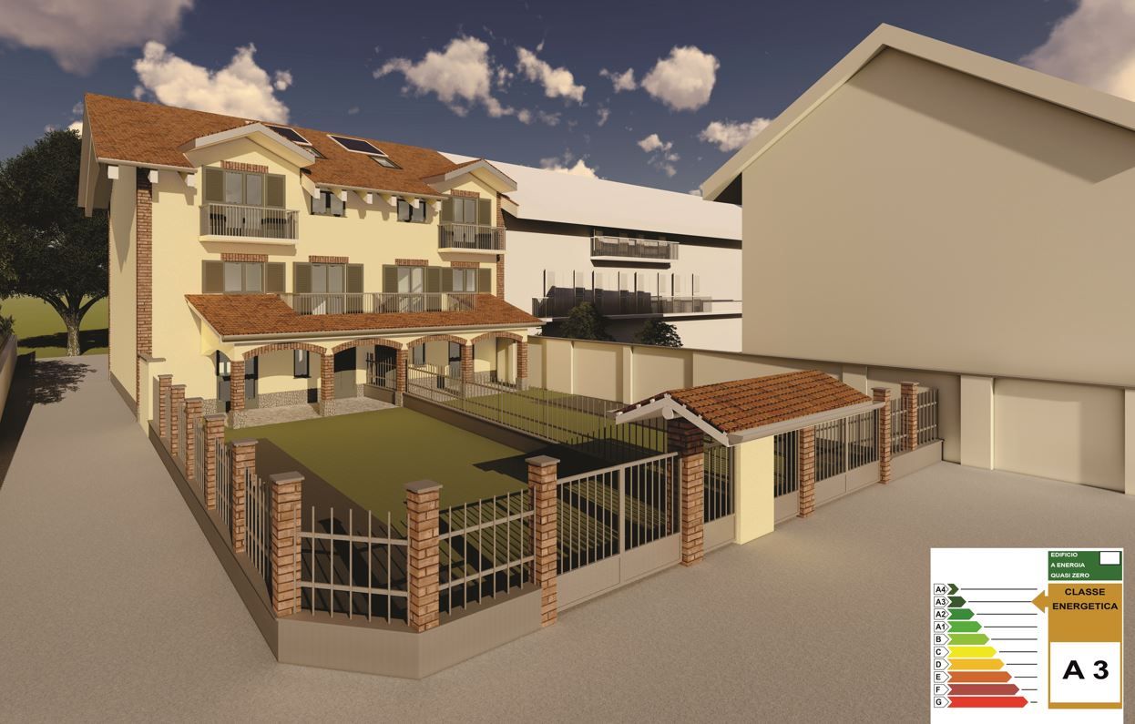 Villa a schiera 5 locali, nuova, Centro, San Francesco al Campo